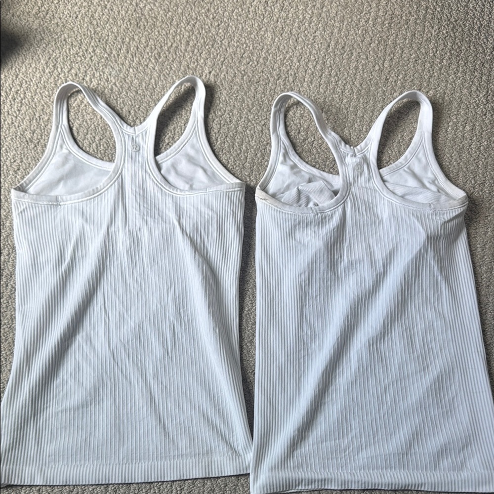 Lululemon Ebb to street tank in White - Picture 2 of 3